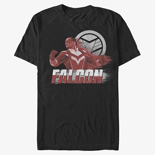 Majica Merch Marvel The Falcon and the Winter Soldier - Falcon Speed Unisex T-Shirt Black