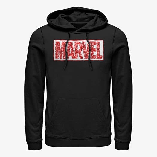 Merch Marvel - Marvel Scribble Unisex Hoodie Black
