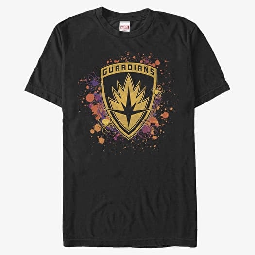 T-shirt Merch Marvel GOTG Classic - Galaxy InkBadge Unisex T-Shirt Black