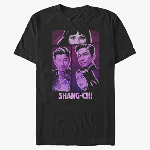 T-shirt Merch Marvel Shang-Chi - Neon Panel Shang Unisex T-Shirt Black