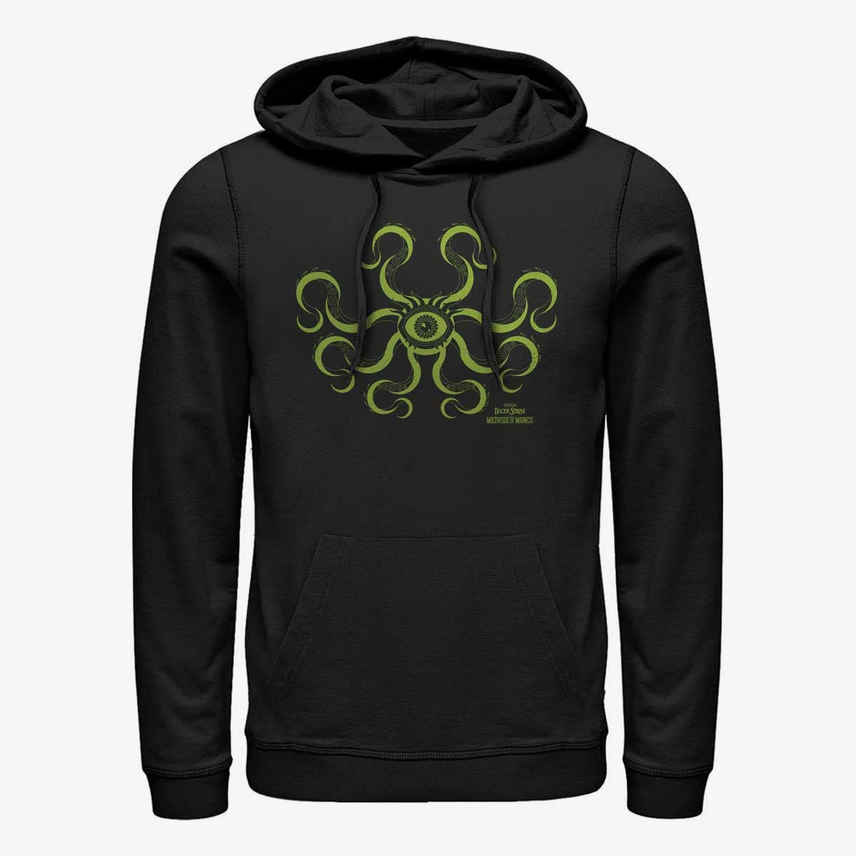 Hoodies and sweatshirts  Merch Marvel Doctor Strange 2 - Green Creature Unisex Hoodie Black