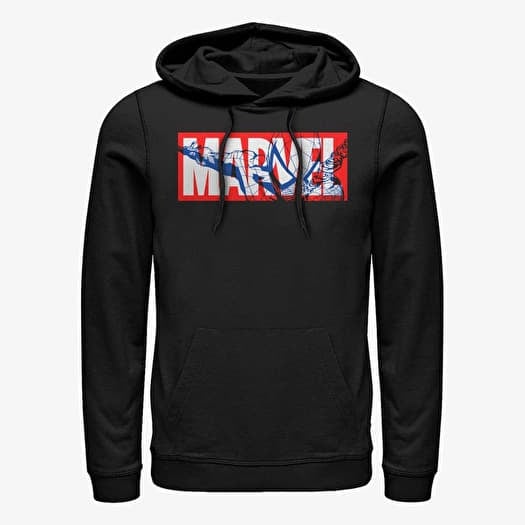 Džemperis Merch Marvel Spider-Man Classic - Spider Marvel Unisex Hoodie Black