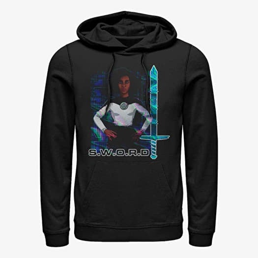 Majica Merch Marvel WandaVision - Digital Wanda Unisex Hoodie Black