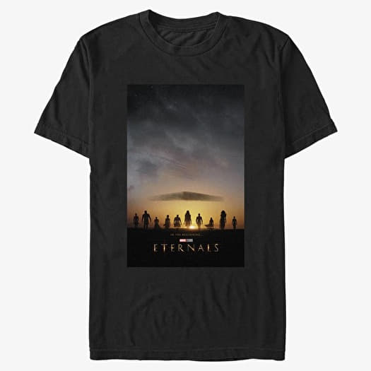 Majica Merch Marvel: Eternals - Eternals Poster Unisex T-Shirt Black