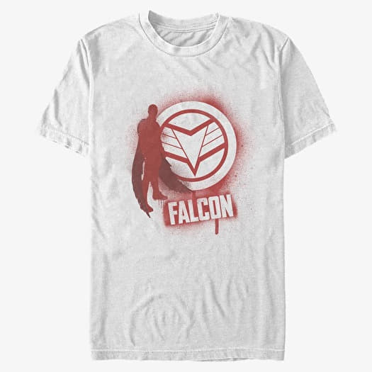 Merch Marvel The Falcon and the Winter Soldier - FALCON SPRAY PAINT Unisex T-Shirt White