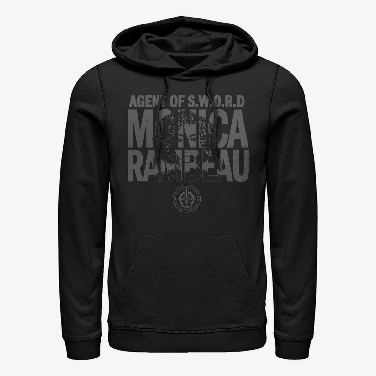 Hoodies and sweatshirts  Merch Marvel WandaVision - Agent Rambeau Unisex Hoodie Black