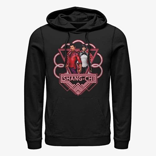 Mikina Merch Marvel Shang-Chi - Shang-Chi and Xialing Unisex Hoodie Black