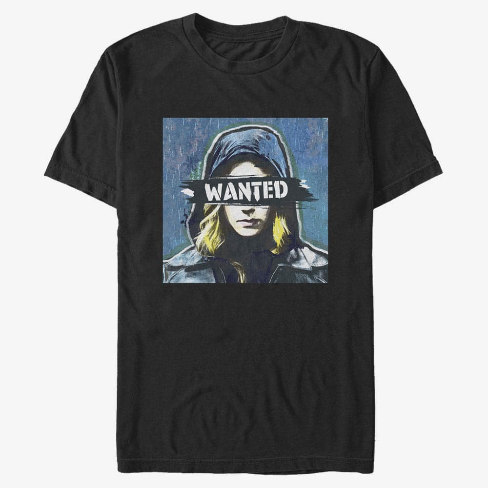 T-shirts Merch Marvel The Falcon and the Winter Soldier - WANTED Unisex T-Shirt Black