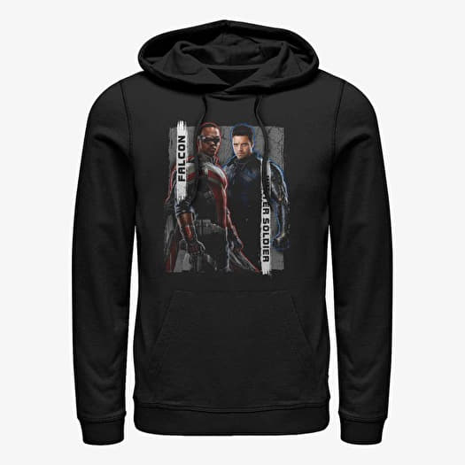 Φούτερ Merch Marvel The Falcon and the Winter Soldier - New Team Unisex Hoodie Black