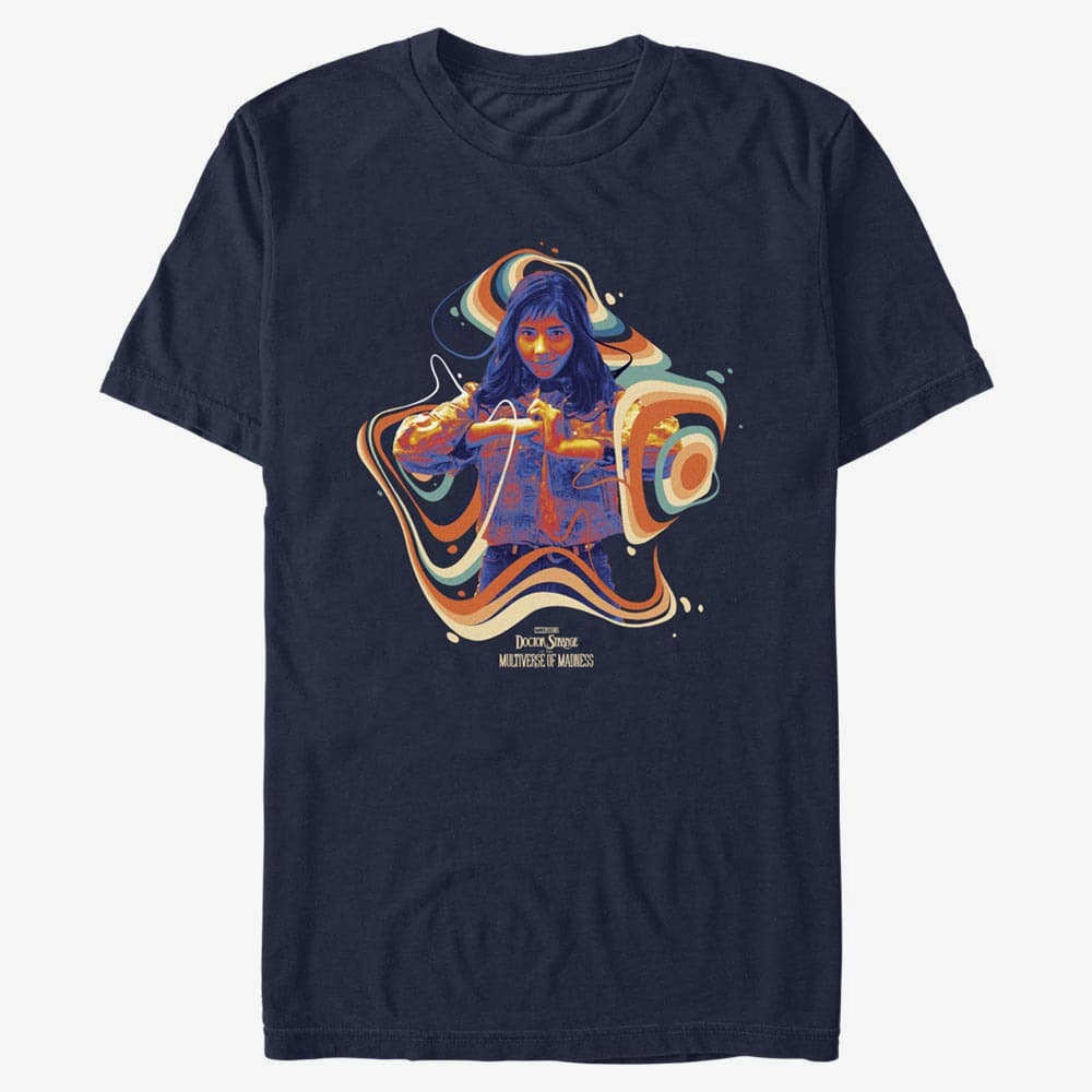T-Shirts Merch Marvel Doctor Strange in the Multiverse of Madness - Chavez Groove Unisex T-Shirt Navy Blue