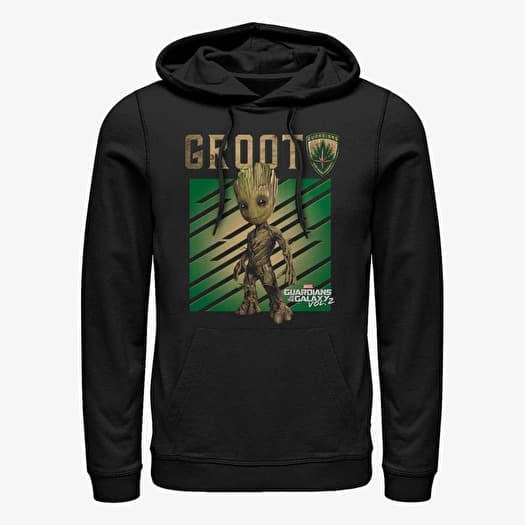 Mikina Merch Marvel - Groot Tree Unisex Hoodie Black