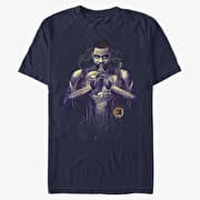 Merch Marvel: Eternals - Phastos Purple Unisex T-Shirt Navy Blue