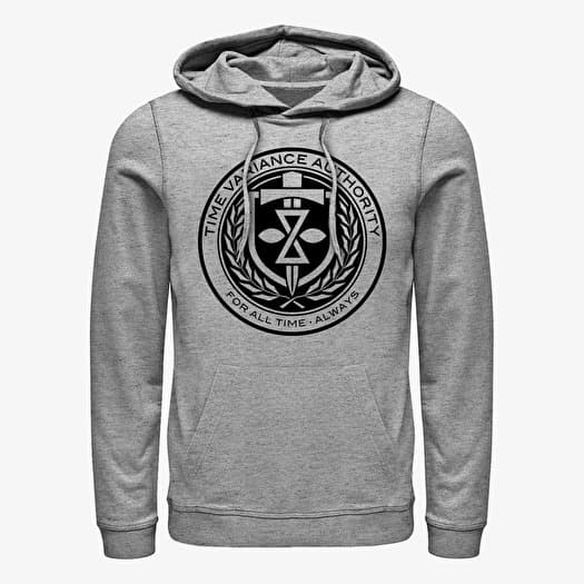 Majica Merch Marvel Loki - TVA FRONT CHEST Unisex Hoodie Heather Grey