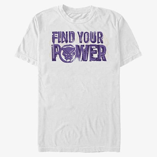 T-särk Merch Marvel Avengers Classic - Panther Power Unisex T-Shirt White