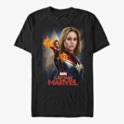 Merch Captain Marvel: Movie - Cap Marvel Unisex T-Shirt Black