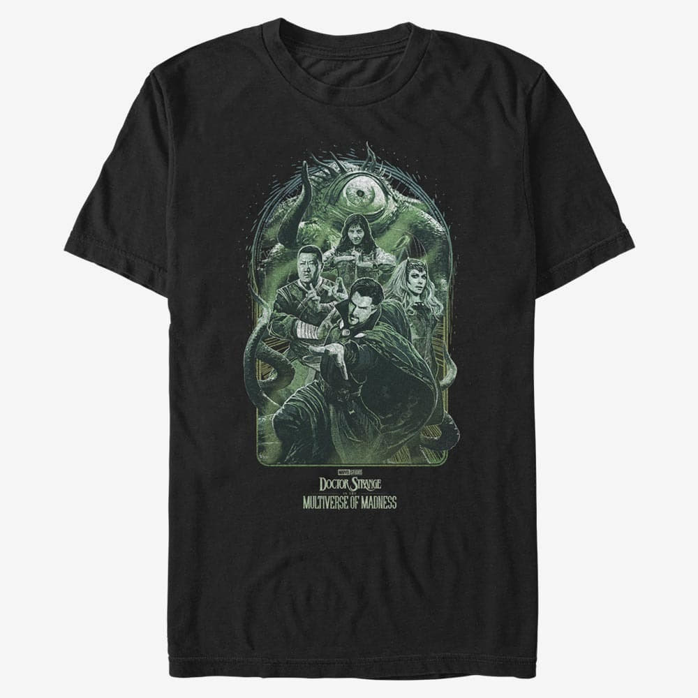 T-Shirts Merch Marvel Doctor Strange in the Multiverse of Madness - Strange Group Unisex T-Shirt Black