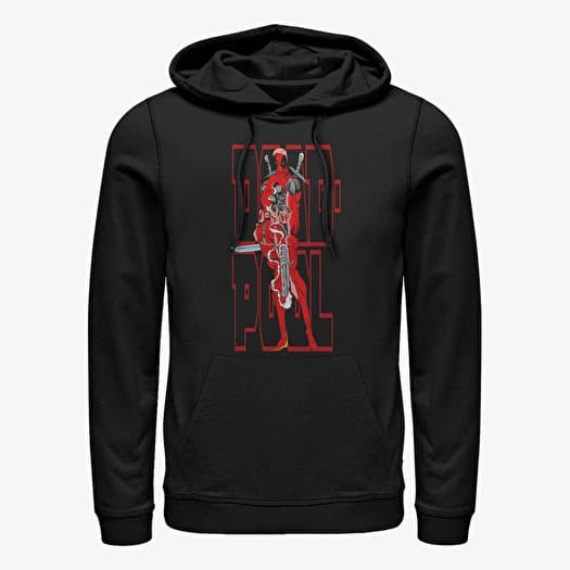 Sweatshirt Merch Marvel Deadpool - Deadpool Issues Unisex Hoodie Black