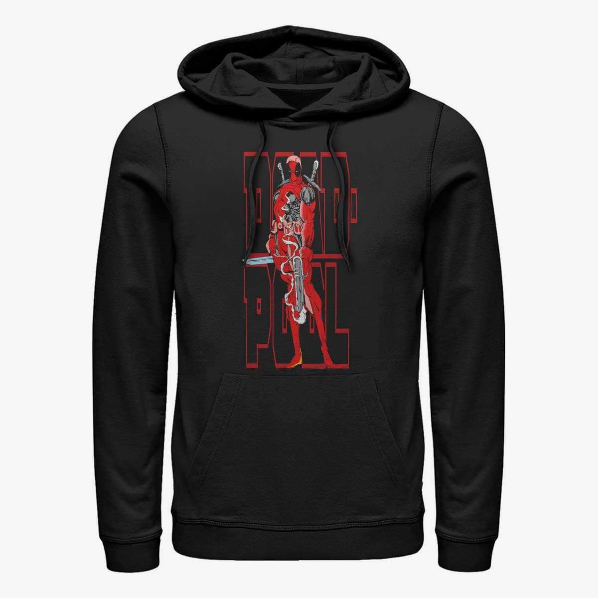 Sweatshirts Merch Marvel Deadpool - Deadpool Issues Unisex Hoodie Black