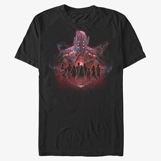 Camiseta Merch Marvel The Eternals - Red Eternals Unisex T-Shirt Black