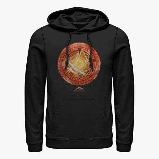 Sweatshirt Merch Marvel Doctor Strange in the Multiverse of Madness - Dr. Strange Rune Unisex Hoodie Black