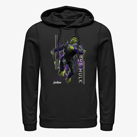 Hanorac Merch Marvel Avengers: Endgame - Hulk Motion Unisex Hoodie Black
