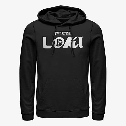 Sweatshirt Merch Marvel Loki - Loki Logo Unisex Hoodie Black