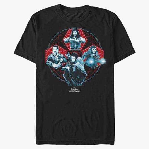 Marškinėliai Merch Marvel Doctor Strange 2 - Strange Squad Unisex T-Shirt Black