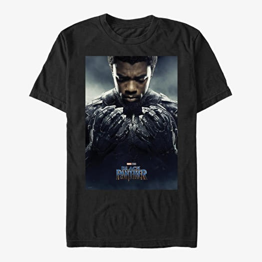 T-särk Merch Marvel Black Panther: Movie - Tchalla Poster Unisex T-Shirt Black