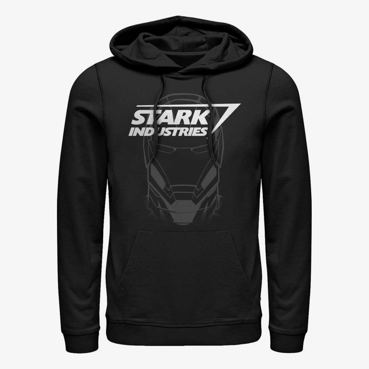 Moletons e blusas de moletom Merch Marvel Avengers Classic - Stark Industries Unisex Hoodie Black