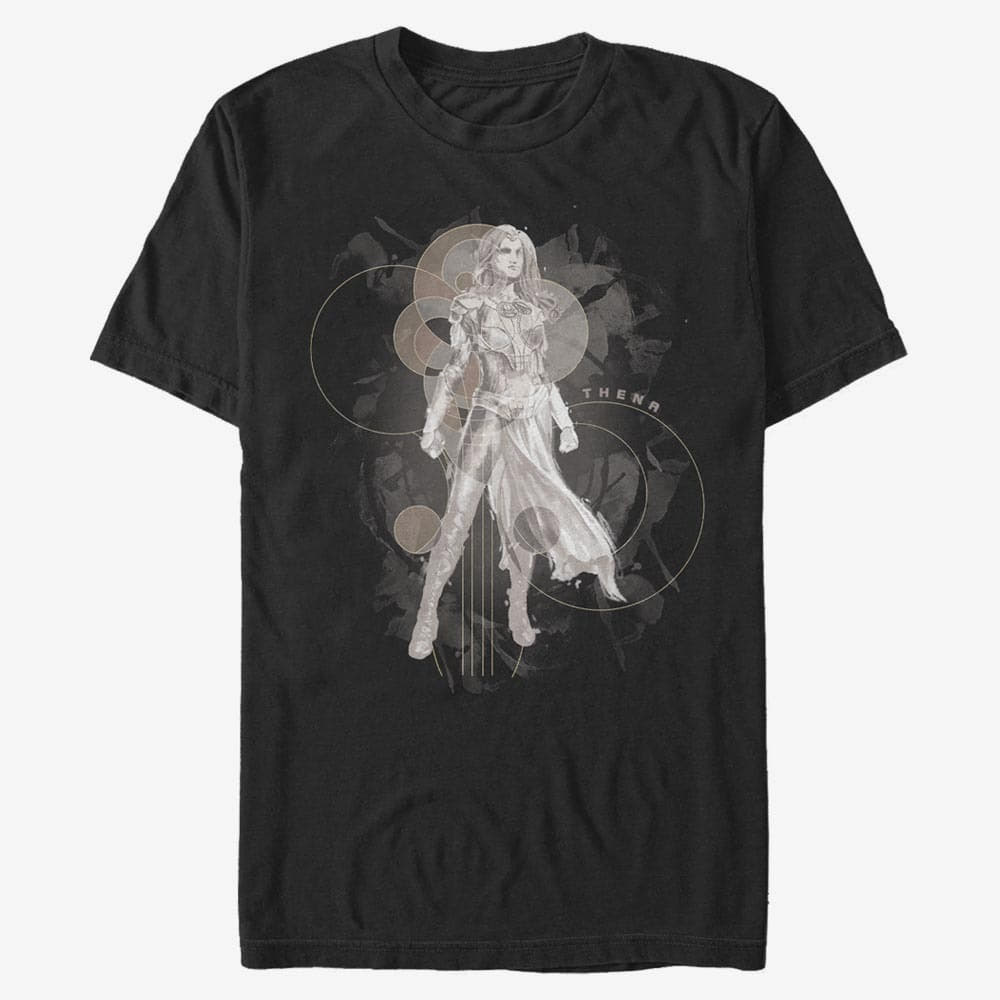 T-shirts Merch Marvel The Eternals - Thena Hero Unisex T-Shirt Black
