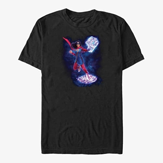 Maglietta Merch Ms. Marvel - Hero Big Fist Unisex T-Shirt Black