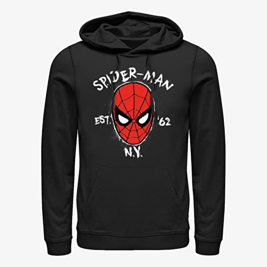 Sweatshirt Merch Marvel Spider-Man Classic - Sixty Two Unisex Hoodie Black