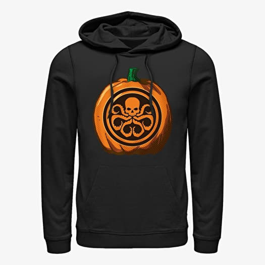 Mikina Merch Marvel Other - Skull Pumpkin Unisex Hoodie Black
