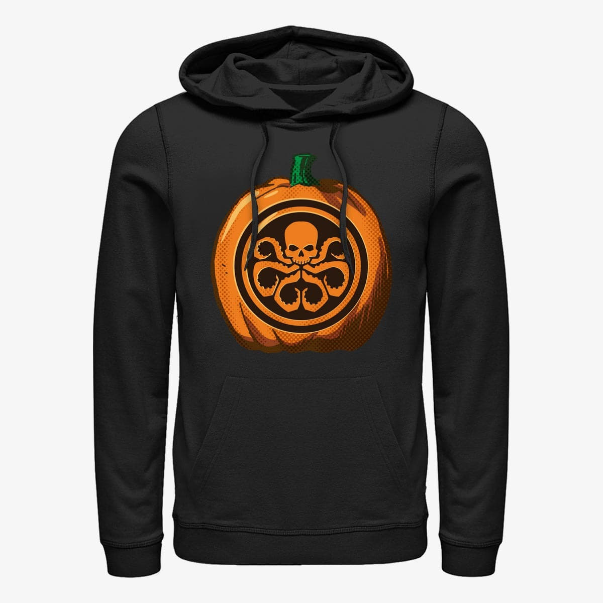 Sweatshirts Merch Marvel Other - Skull Pumpkin Unisex Hoodie Black