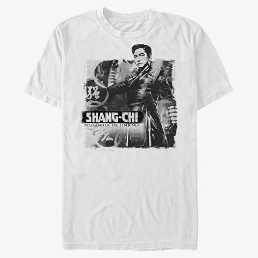 Tričko Merch Marvel Shang-Chi - Dad Rings Unisex T-Shirt White