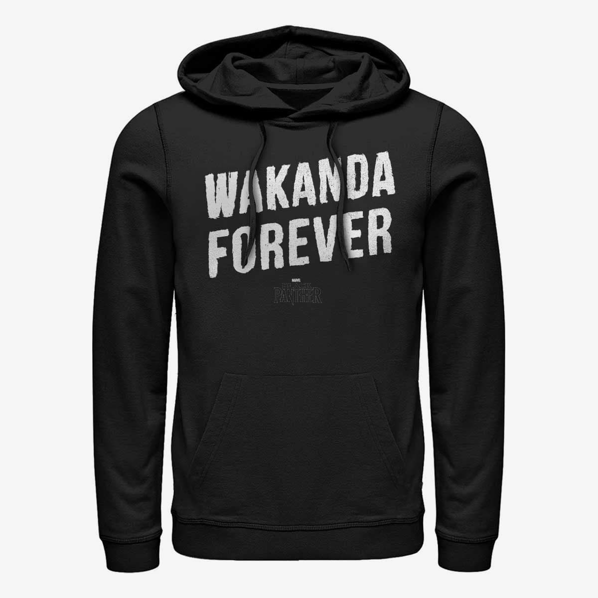 Sweatshirts Merch Marvel Black Panther - Panther Stone Unisex Hoodie Black