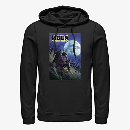 Mikina Merch Marvel Avengers Classic - Hulk Unisex Hoodie Black