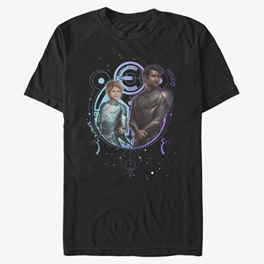 T-shirt Merch Marvel The Eternals - SPRITE KINGO DUO Unisex T-Shirt Black
