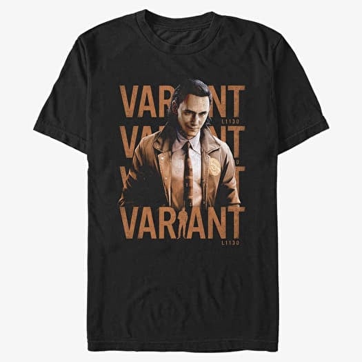 T-shirt Merch Marvel Loki - Variant Poster Unisex T-Shirt Black