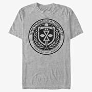 Merch Marvel Loki - TVA FRONT CHEST Unisex T-Shirt Heather Grey