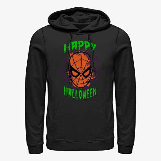 Sweatshirt Merch Marvel Spider-Man Classic - SpiderFace Halloween comp Unisex Hoodie Black