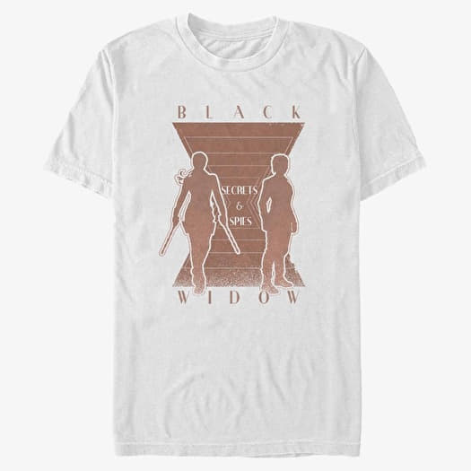 T-shirt Merch Marvel Black Widow - Spy Secrets Unisex T-Shirt White