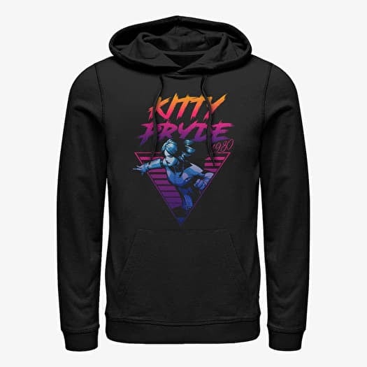 Mikina Merch Marvel X-Men - Neon Kitty Pryde Unisex Hoodie Black