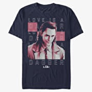 Merch Marvel Loki - Not The Same Loki Unisex T-Shirt Navy Blue