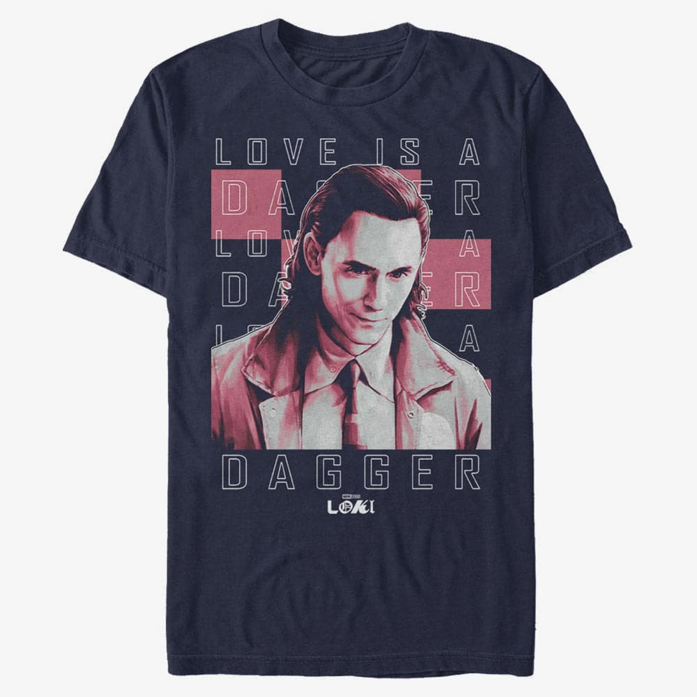 T-Shirts Merch Marvel Loki - Not The Same Loki Unisex T-Shirt Navy Blue