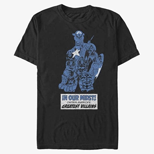 T-särk Merch Marvel Avengers Classic - Inner Villains Unisex T-Shirt Black