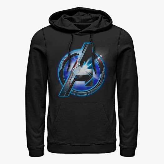 Mikina Merch Marvel Avengers: Endgame - Tech Logo Unisex Hoodie Black