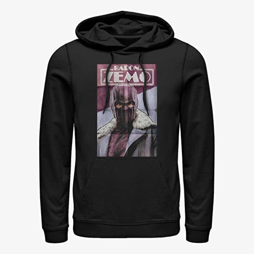 Sweat-shirt Merch Marvel The Falcon and the Winter Soldier - Zemo Poster Unisex Hoodie Black