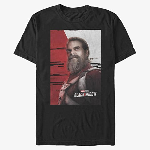 T-shirt Merch Marvel Black Widow - Guardian Portrait Unisex T-Shirt Black