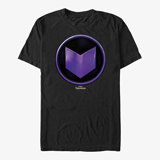 T-shirt Merch Marvel Hawkeye - Arrow Badge Unisex T-Shirt Black